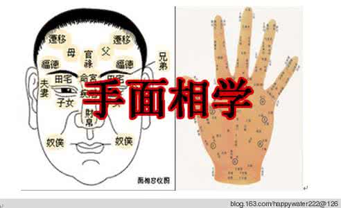 掌纹学 掌纹学与面相