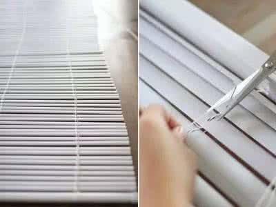 百叶窗加工设备 她将旧百叶窗拆开，加了块布料上去，真是绝了