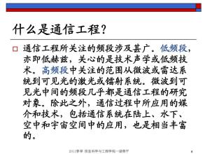通信工程导论论文 通信工程课件 通信工程导论课件1-6讲_通信工程课件