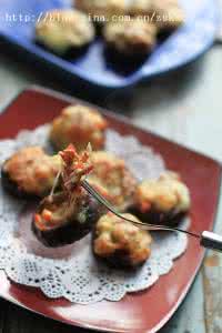 培根比萨 神奇的迷你比萨——培根烤香菇