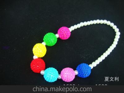 女士中间有珠子的内裤 【转载】小串珠子编织精致高贵女士项链