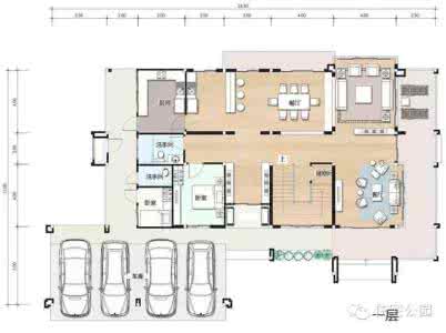 农村建房最佳风水布局 大面宽25米自建房 这样布局好不好 含平面图
