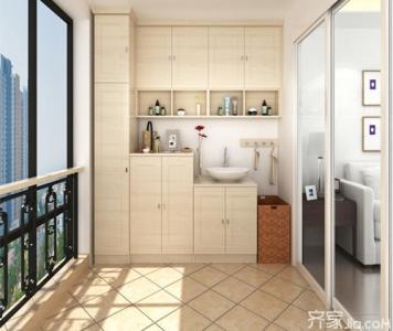 阳台柜子最实用的设计 阳台柜子最实用的设计 实用的阳台家具挑选法