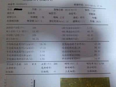 nt检查正常值是多少 精液常规检查正常值是多少