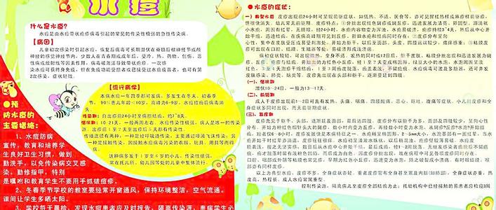 水痘常识 艺术字安全常识牢记心 水痘的护理 宝妈一定要牢记的水痘护理常识