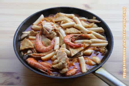 海鲜炒年糕 幸福温暖的美食——韩式海鲜炒年糕