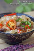 广州最地道的干炒牛河 广州风味小吃 —— 家常干炒牛河