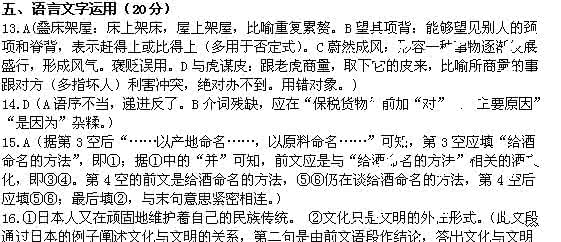 竞聘结尾中引用的名句 你知道高考满分作文经常引用哪些名句吗？（强烈推荐！）