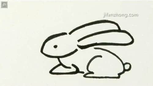 画兔子 画兔子 怎样画小兔子2