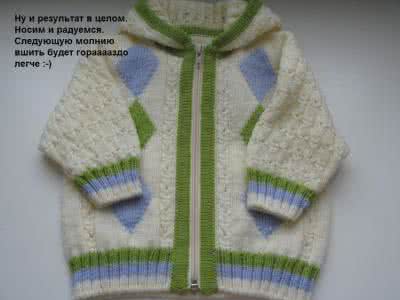 带帽子的毛衣编织方法 给毛衣上拉链的好方法和编织帽子的方法