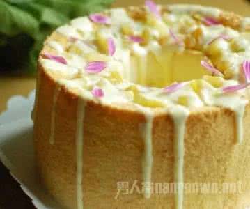 双色戚风蛋糕 穿花衣的戚风蛋糕【双色戚风】
