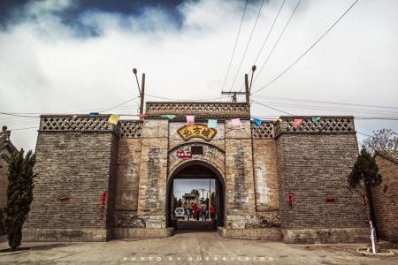 蔚县古堡 蔚县800庄堡中四四方方一古堡代表北方城