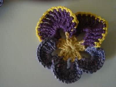 爱尔兰钩花视频教程 爱尔兰花教程（91）