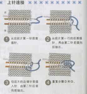 毛线平针无缝缝合视频 正、反针的无缝缝合方法