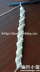 钩针编织花边花样 【编织花样】漂亮的钩针花边绳