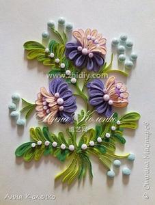 衍纸手工制作视频教程 衍纸花手工制作图解教程