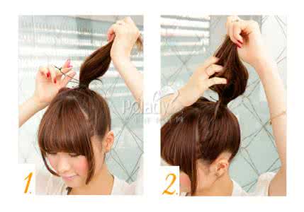 青春活力发型 活力型简单发型DIY方法