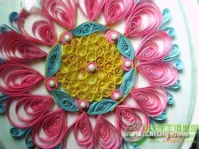 衍纸作品欣赏 衍纸作品欣赏可作衍纸制作参考