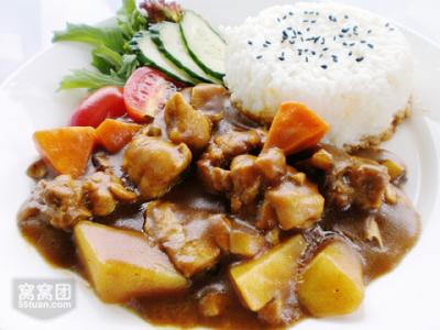 蚝油青椒牛肉 1 咖喱鸡饭 2 黑椒蚝油牛肉粒炒饭 3 蟹棒滑蛋饭