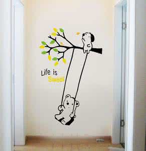 卧室秋千 在卧室门上装一个秋千