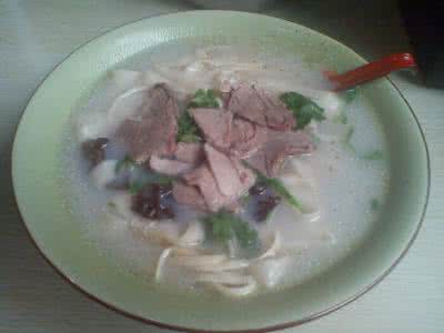 白切羊肉汤 最简单的白切羊肉汤,也有小秘诀