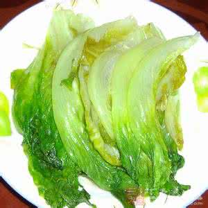 炒蚝油生菜的做法 蚝油生菜的制作