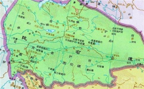 西域都护府 西域都护府地图是怎样的 西域都护府地图