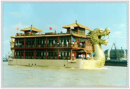 各地龙舟竞渡端午 仿古龙舟
