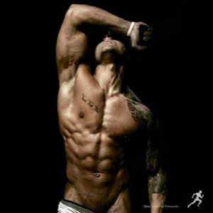 六个动作练出人鱼线 8个徒手动作，刻出身上最性感的人鱼线！