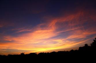 北京雨后晚霞醉人 醉晚霞(六首)