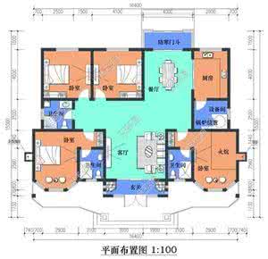 户型全景图 史上第一套带有锅炉火炕的实用户型 全图 预算表