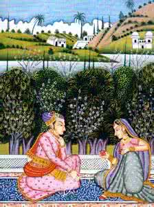 波斯细密画 莫卧儿细密画