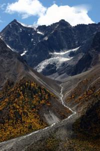 高山冰雪融水 冰雪融水径流