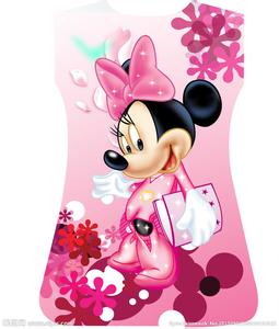 祖母方格钩编图解盖毯 钩编米老鼠盖毯