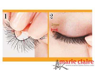 粘假睫毛的步骤图解 粘假睫毛的步骤图解 假睫毛可以重复使用吗