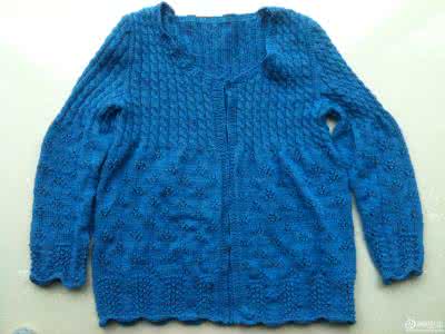 棒针镂空开衫 棒针镂空开衫2-类似编织人生的少女时代开衫