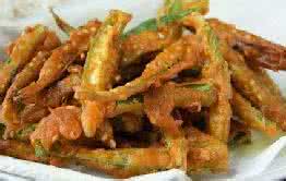 饭店油炸秋葵的做法 酥炸秋葵的做法