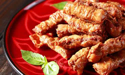 清真炸松肉的做法 传统清真小吃-炸松肉