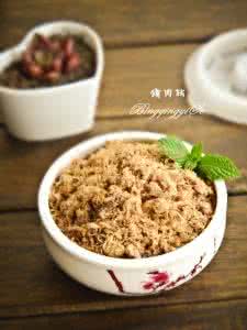 形容食物美味的成语 自制健康美味的人气百搭食物--【手作猪肉松】