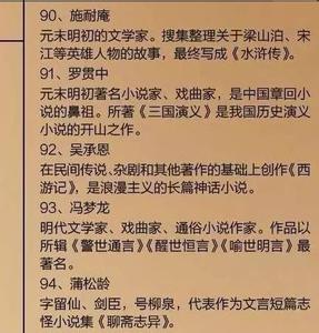 初中生文学常识 初中生必背的100个文学常识，你都会吗？