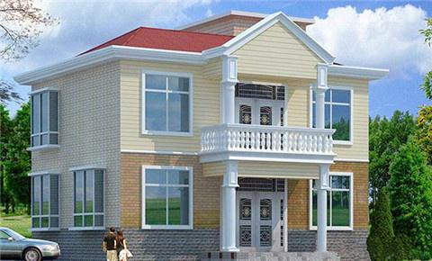 2017农村自建房效果图 农村建房设计效果图