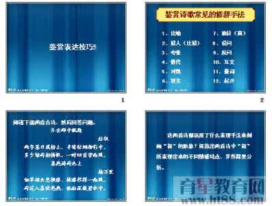 2016中考语文试题汇编 全国中考语文试题分类汇编之修辞手法