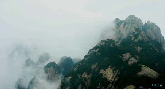 黄山云雾茶 云雾素描意境黄山