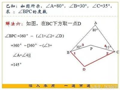 初中数学多边形 初中数学看懂这道题，以后多边形的角没有难到你的