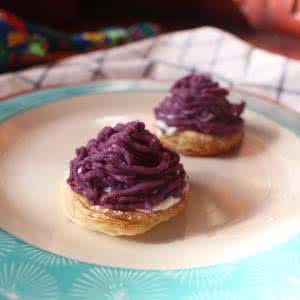 紫薯千层糕 千层紫薯派