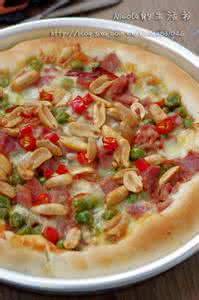 芝心披萨的做法 花生培根芝心披萨的做法