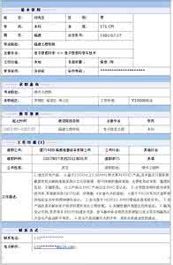 硬件工程师简历模板 软硬件工程师求职个人简历模板