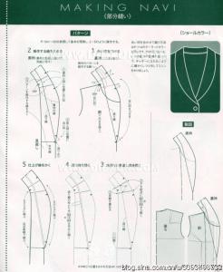 各种领子裁剪图 【转载】各种领子