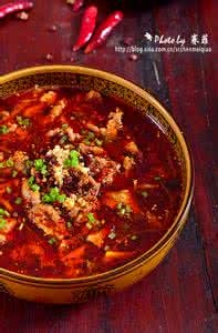 一碗咸豆腐脑热量 吃一碗细滑鲜嫩、麻辣咸香的水煮牛肉来过冬