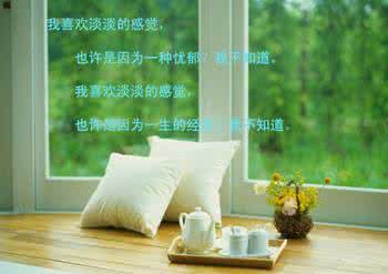 精美微信公众图文模板 淡淡的感觉很美 {精美图文}